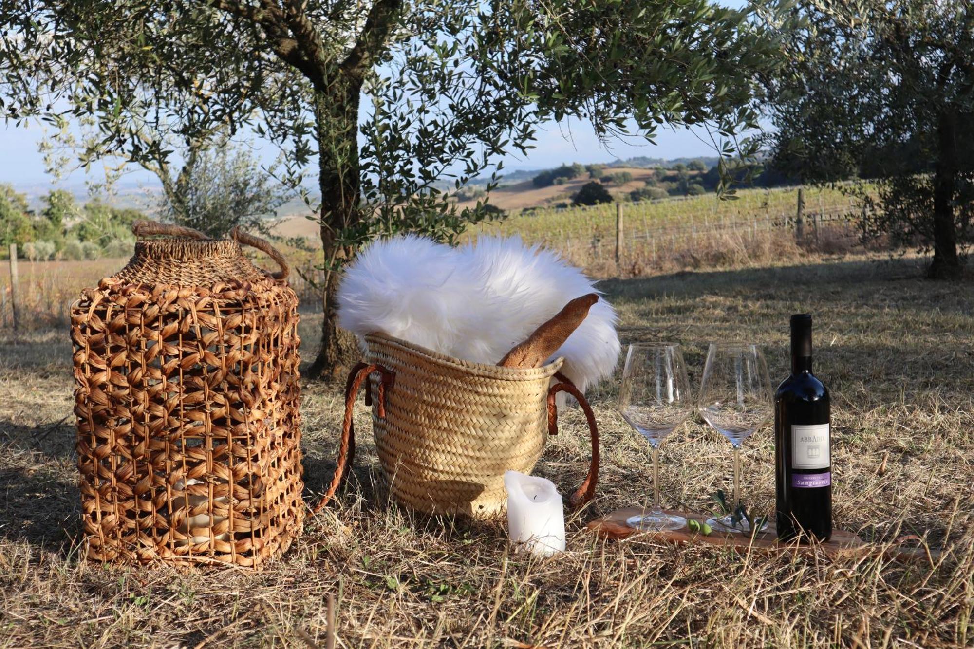 Bed and Breakfast Abbadia Wine Relais Montefollonico Экстерьер фото
